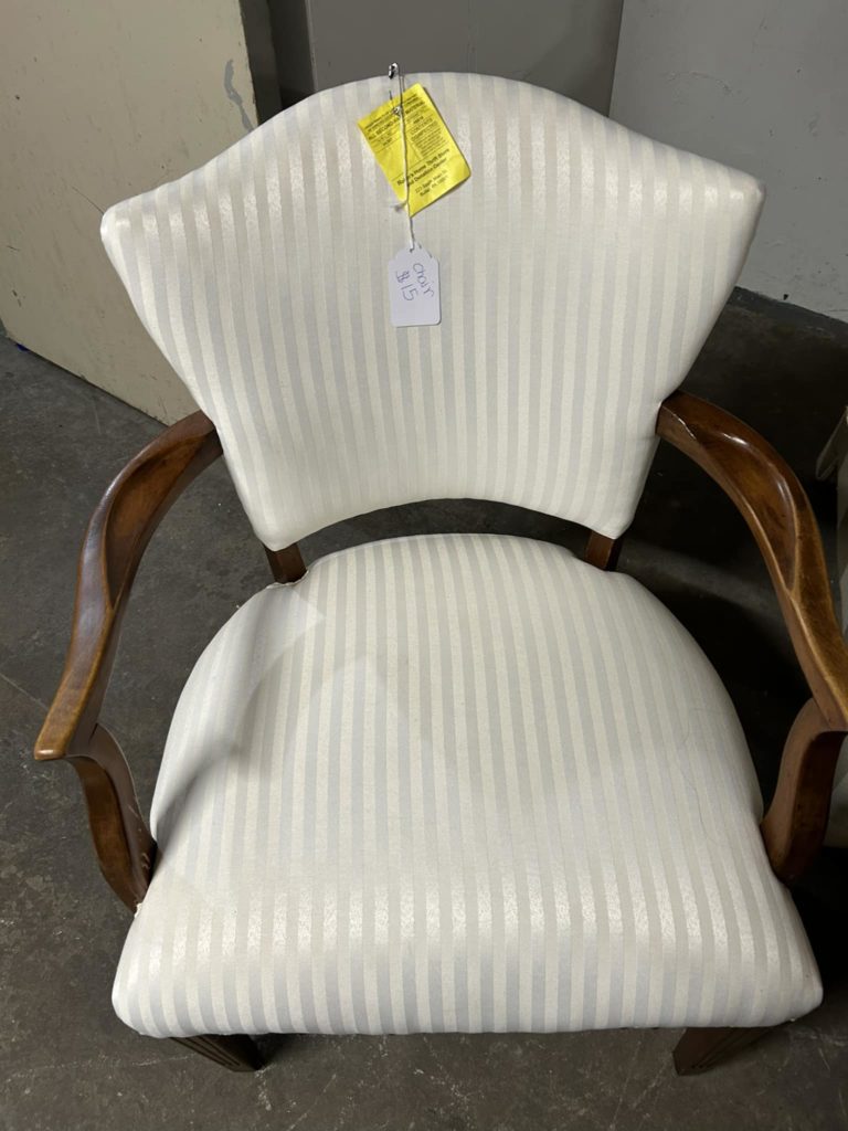 White Accent Chair